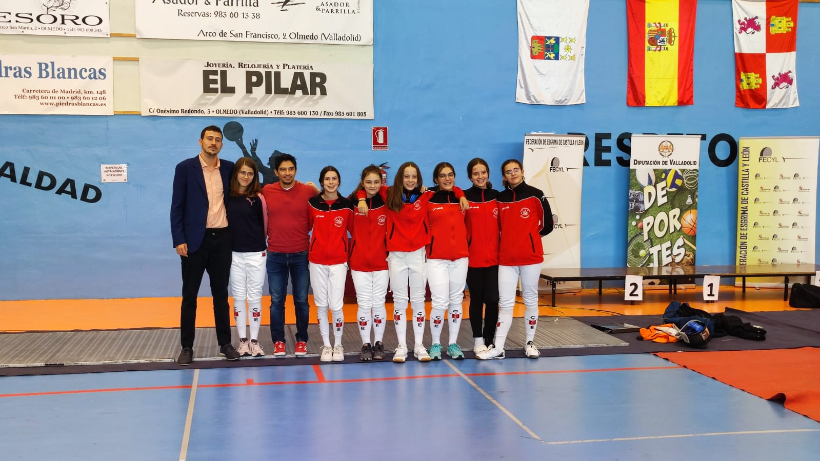 Buenos resultados en el Torneo Nacional de Ranking Júnior masculino y Cadete femenino de espada